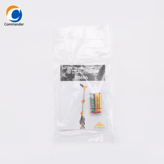Rueda de medición profesional para topografía de larga distancia con respaldo LCD